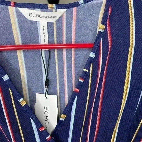 BCBGeneration Wrap Side Tie Top - Picture 5 of 5